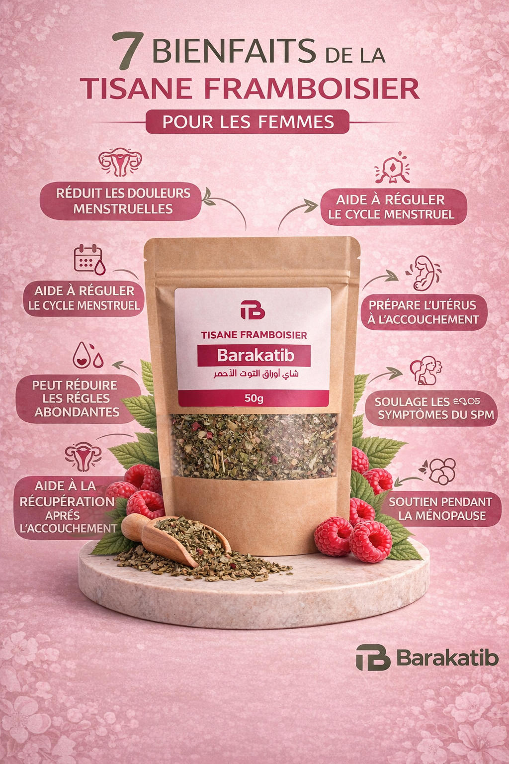 Tisane Framboisier